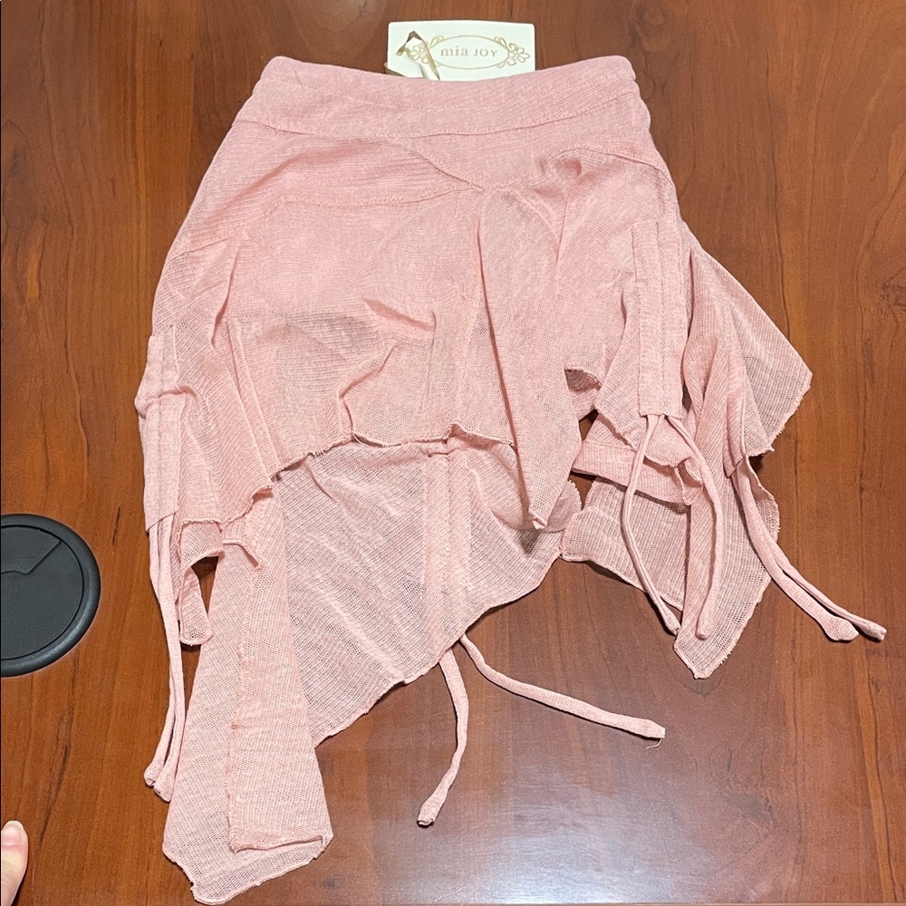 Mia Joy NWT Asymmetrical Pink Skirt Size 2T